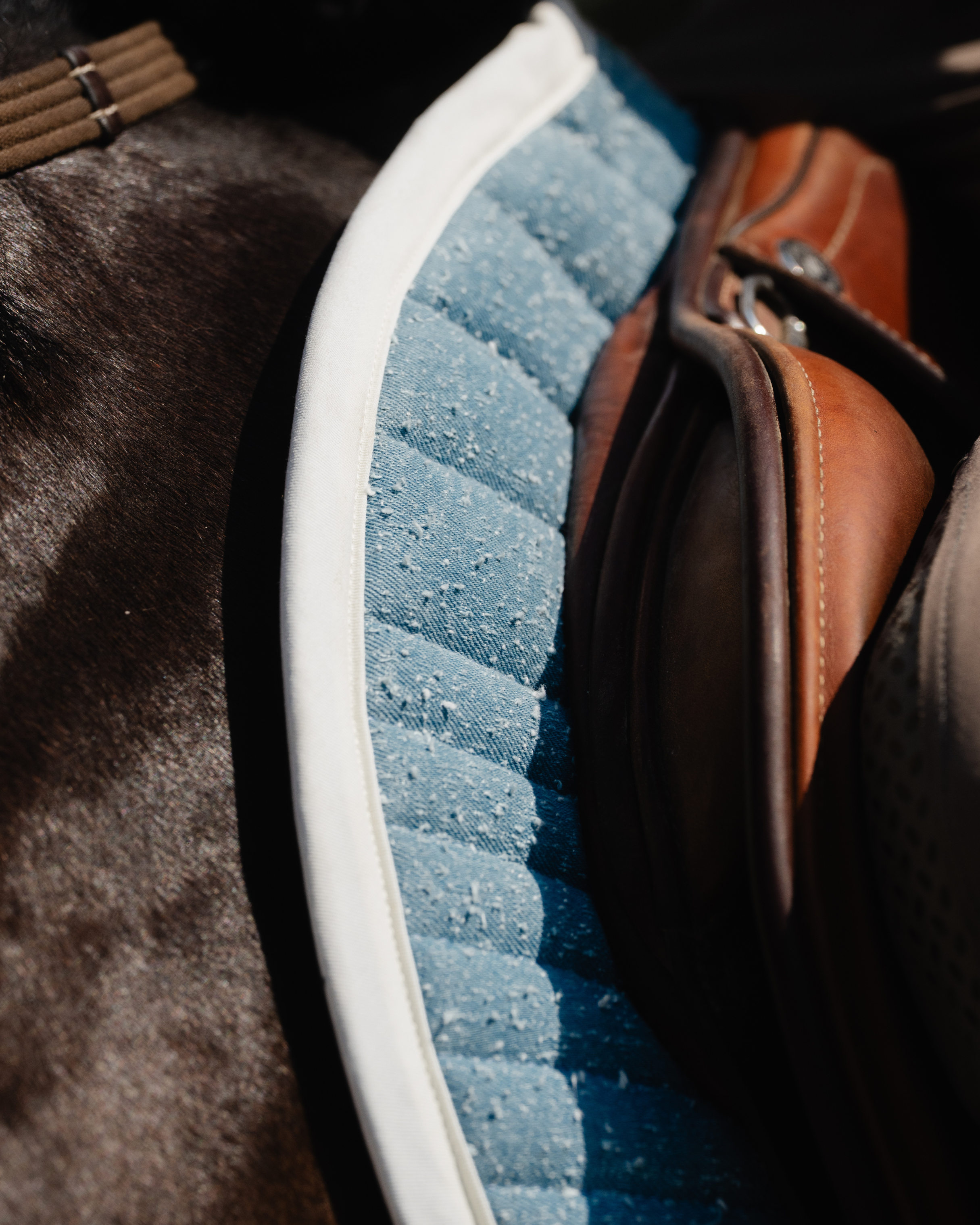 Springschabracke Double Padding - Denim Edition