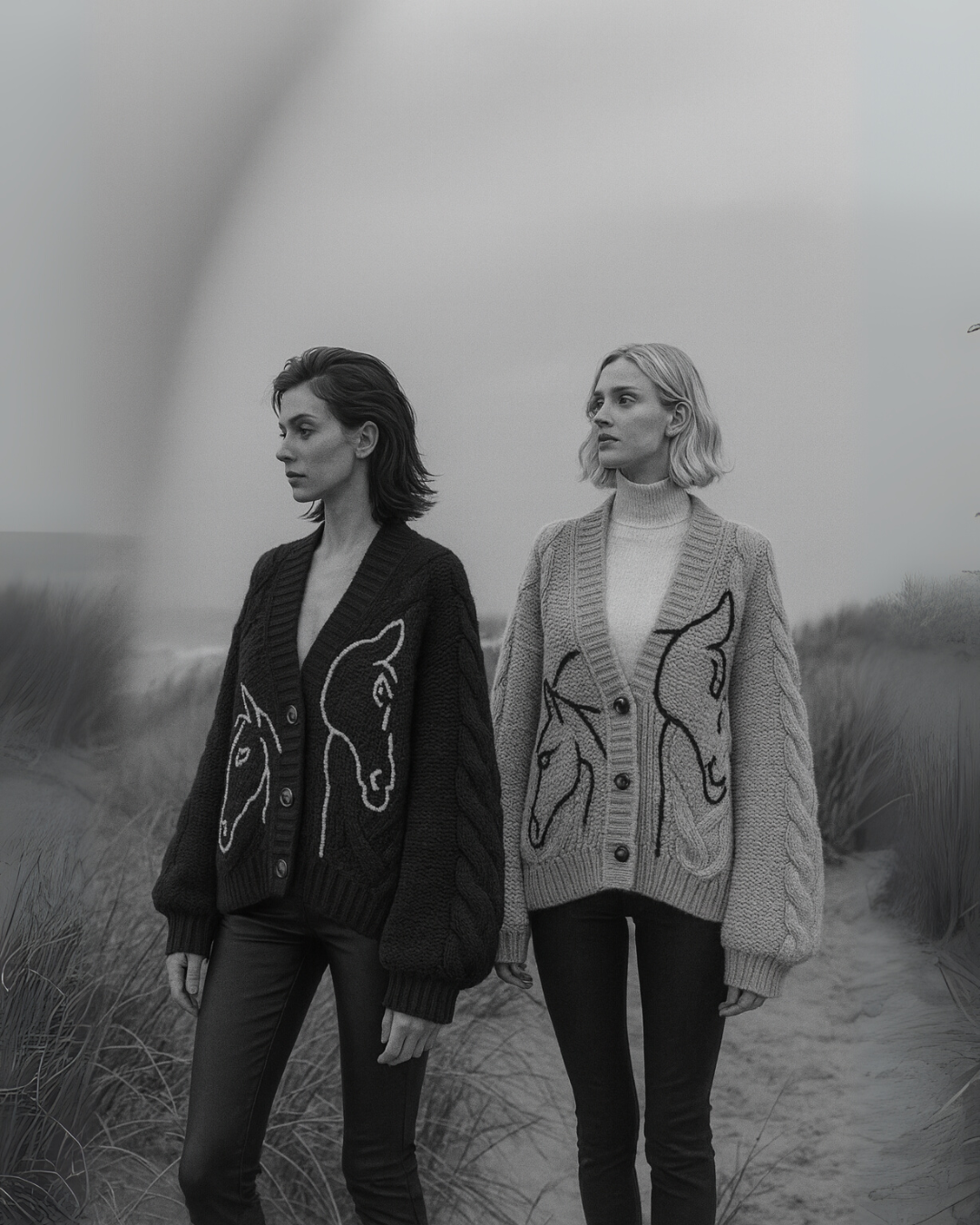 Strickjacke Mare & Foal