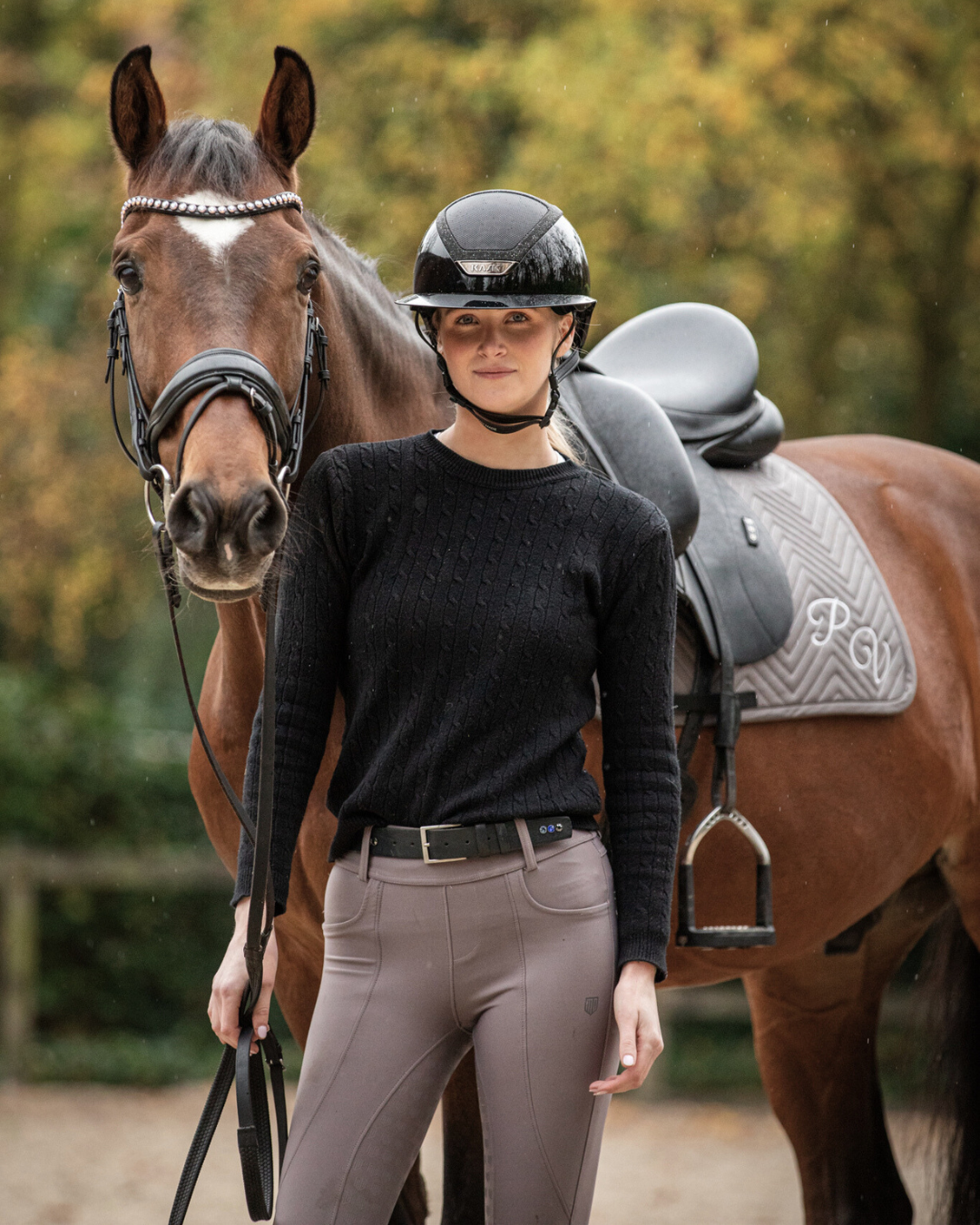 Dressurschabracke Alpaka Vlies