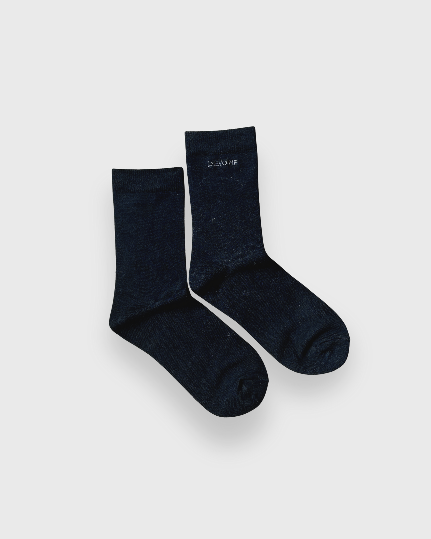 Alpaka Socken schwarz