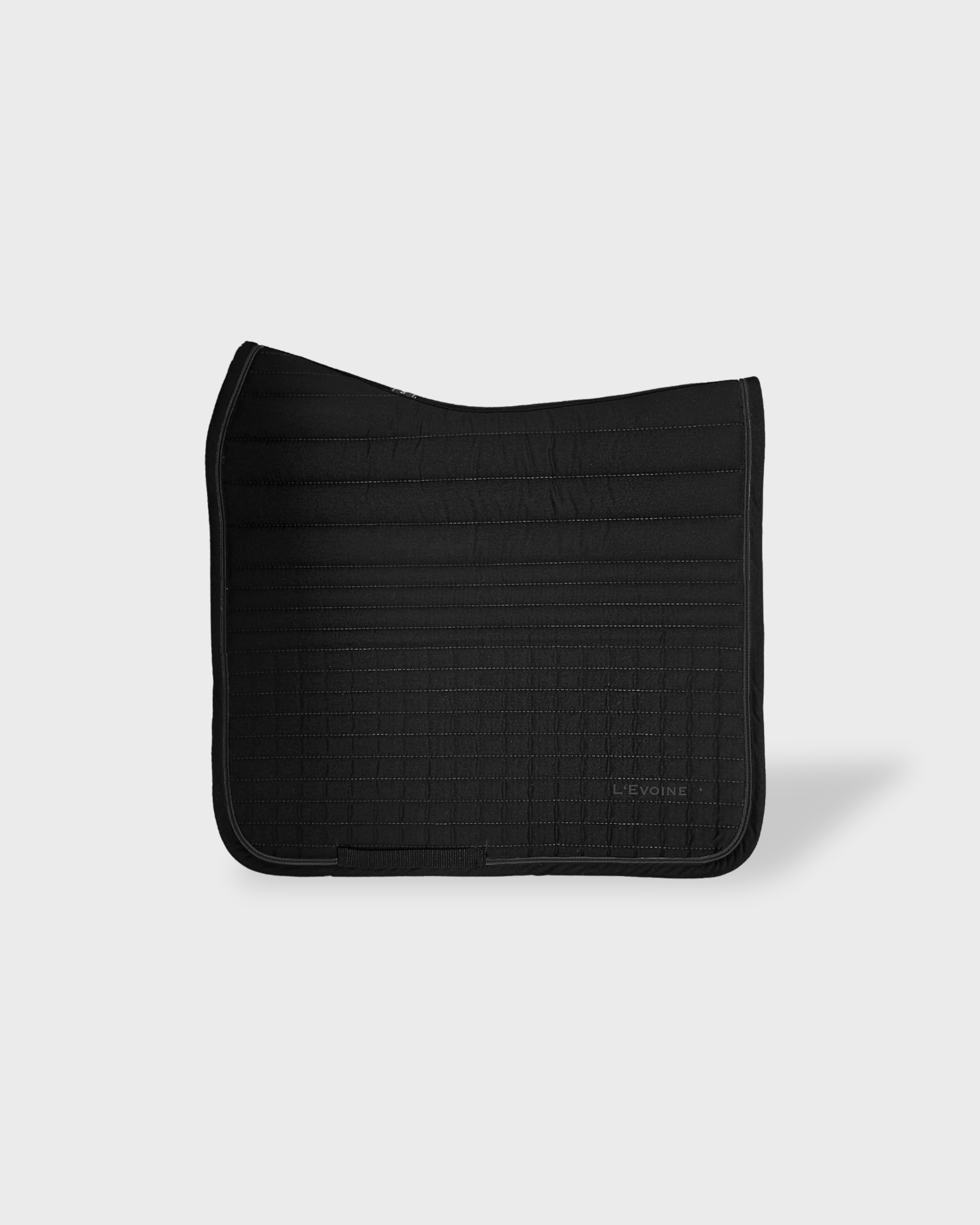 Baumwoll Schabracke doppeltes Padding schwarz