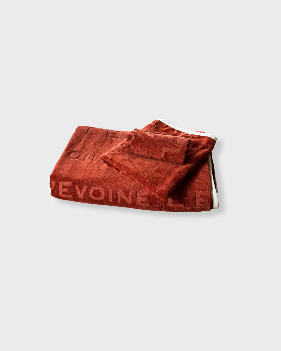 Abschwitzdecke Le Bain burnt red