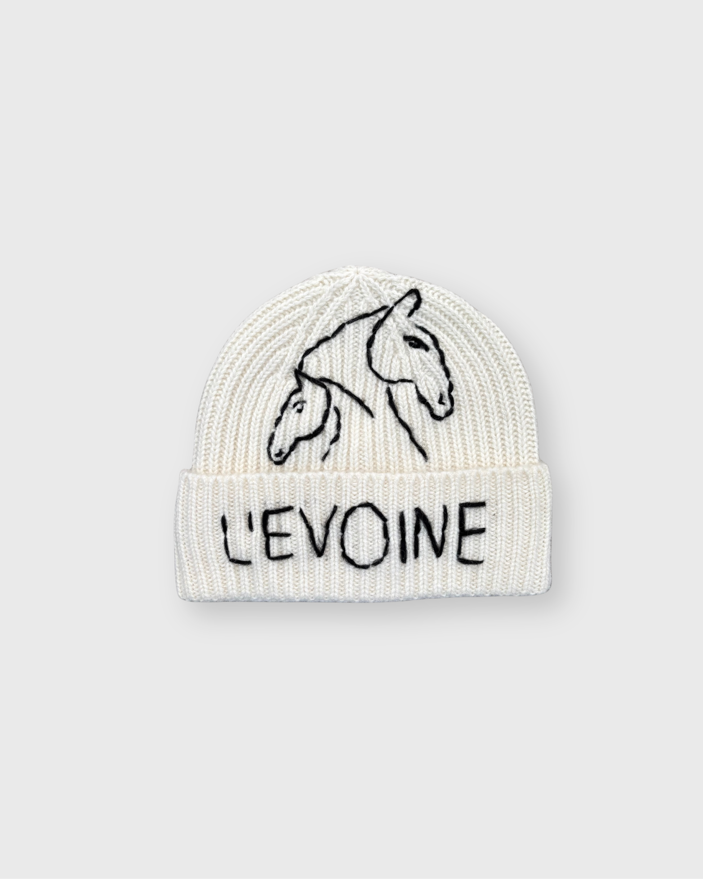 Alpaka Wollmütze Mare & Foal