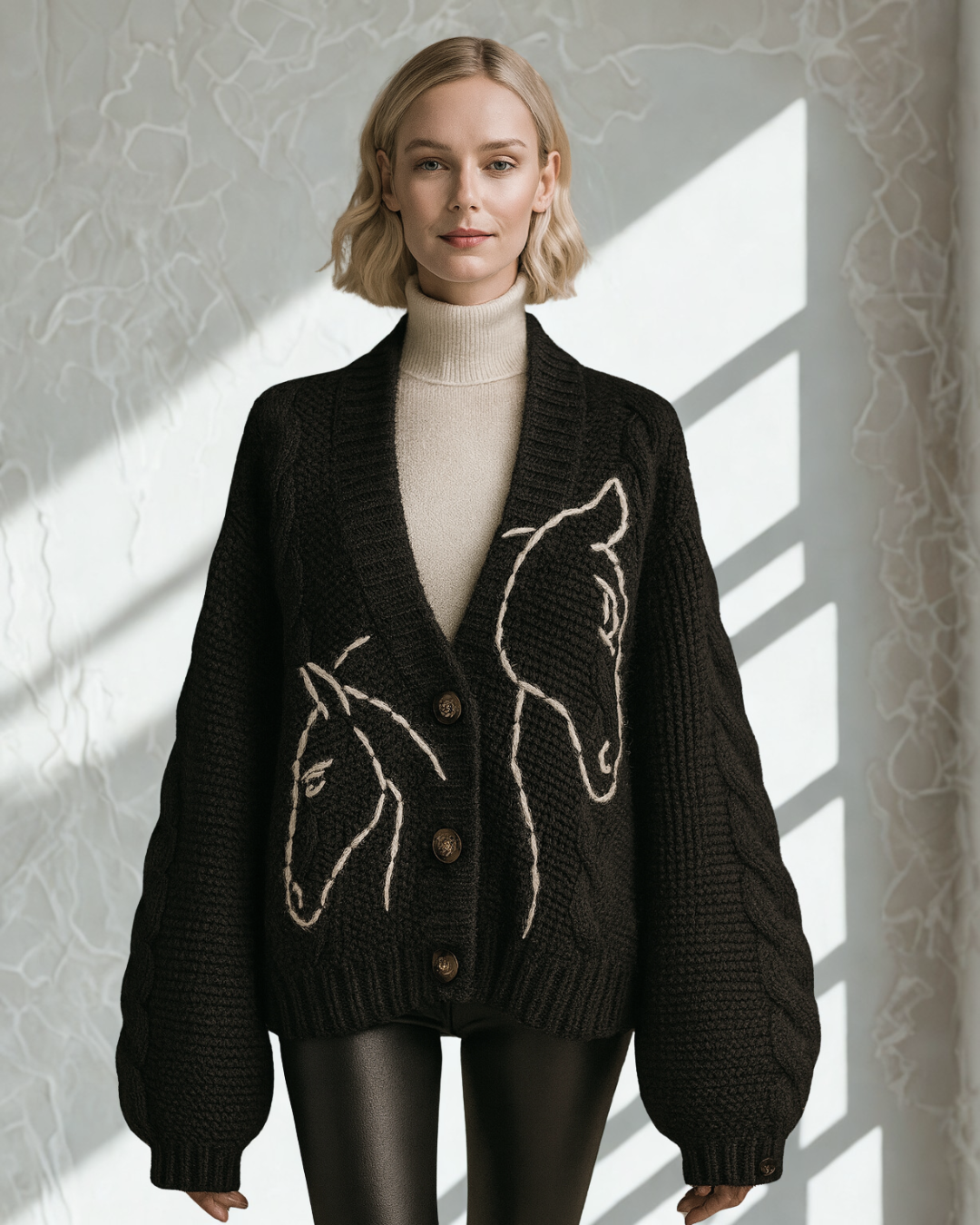 Strickjacke Mare & Foal