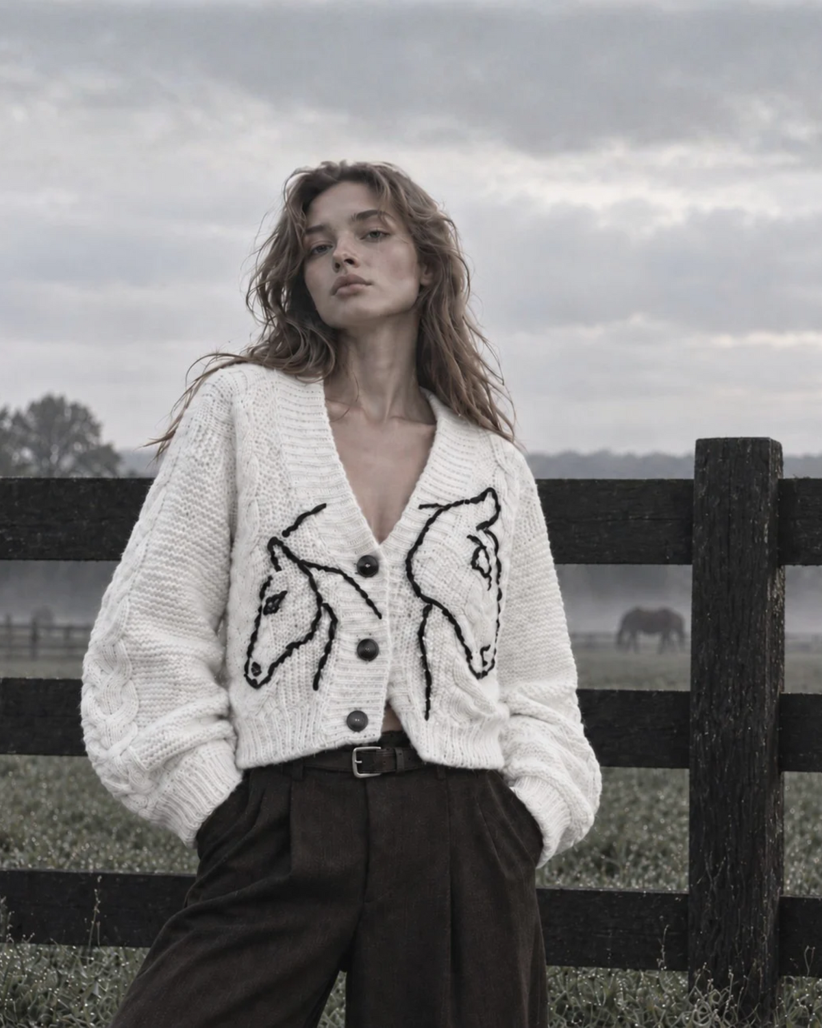 Mare & Foal Cardigan