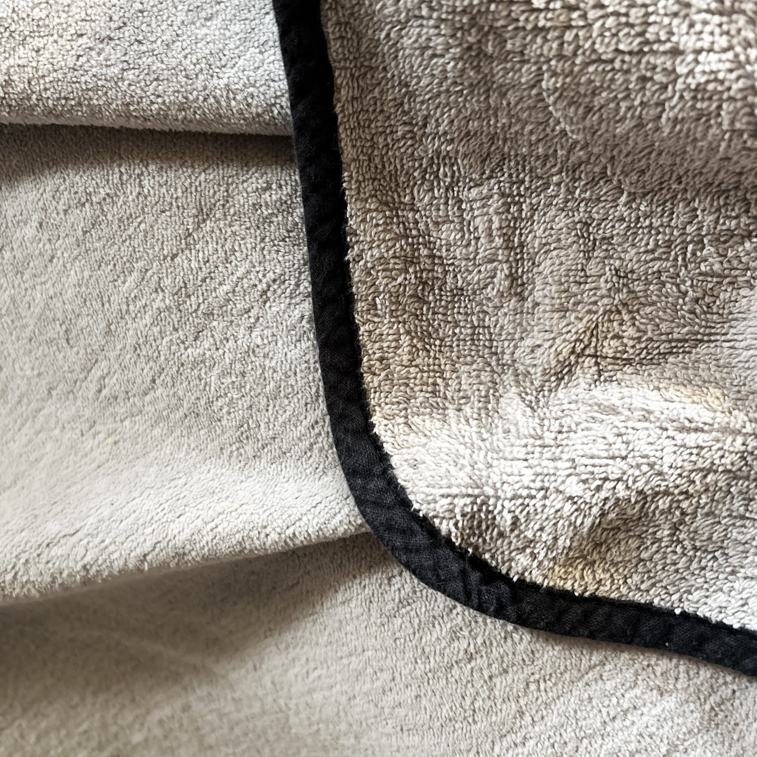 Baumwoll Frottee Decke