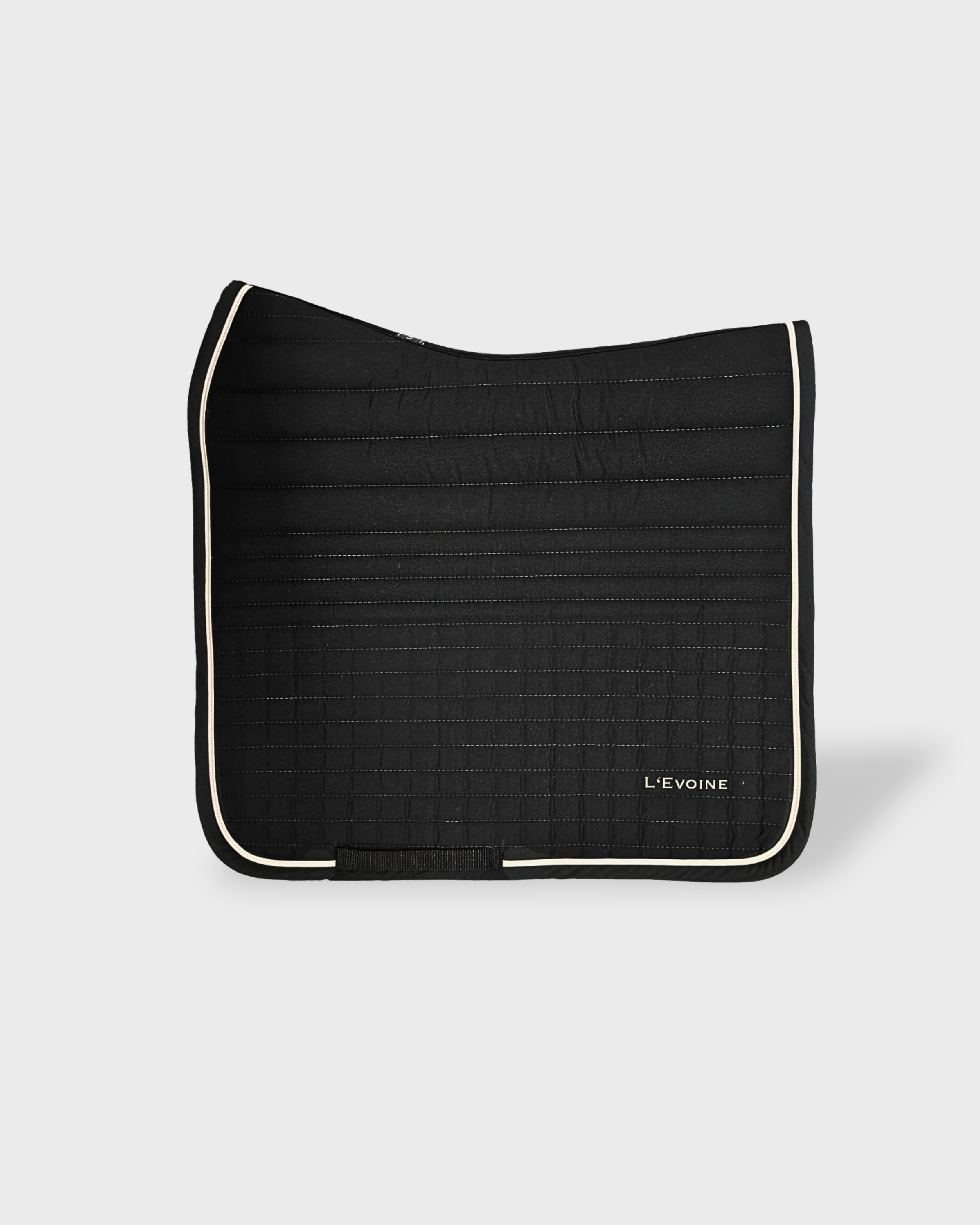 Baumwoll Schabracke doppeltes Padding schwarz