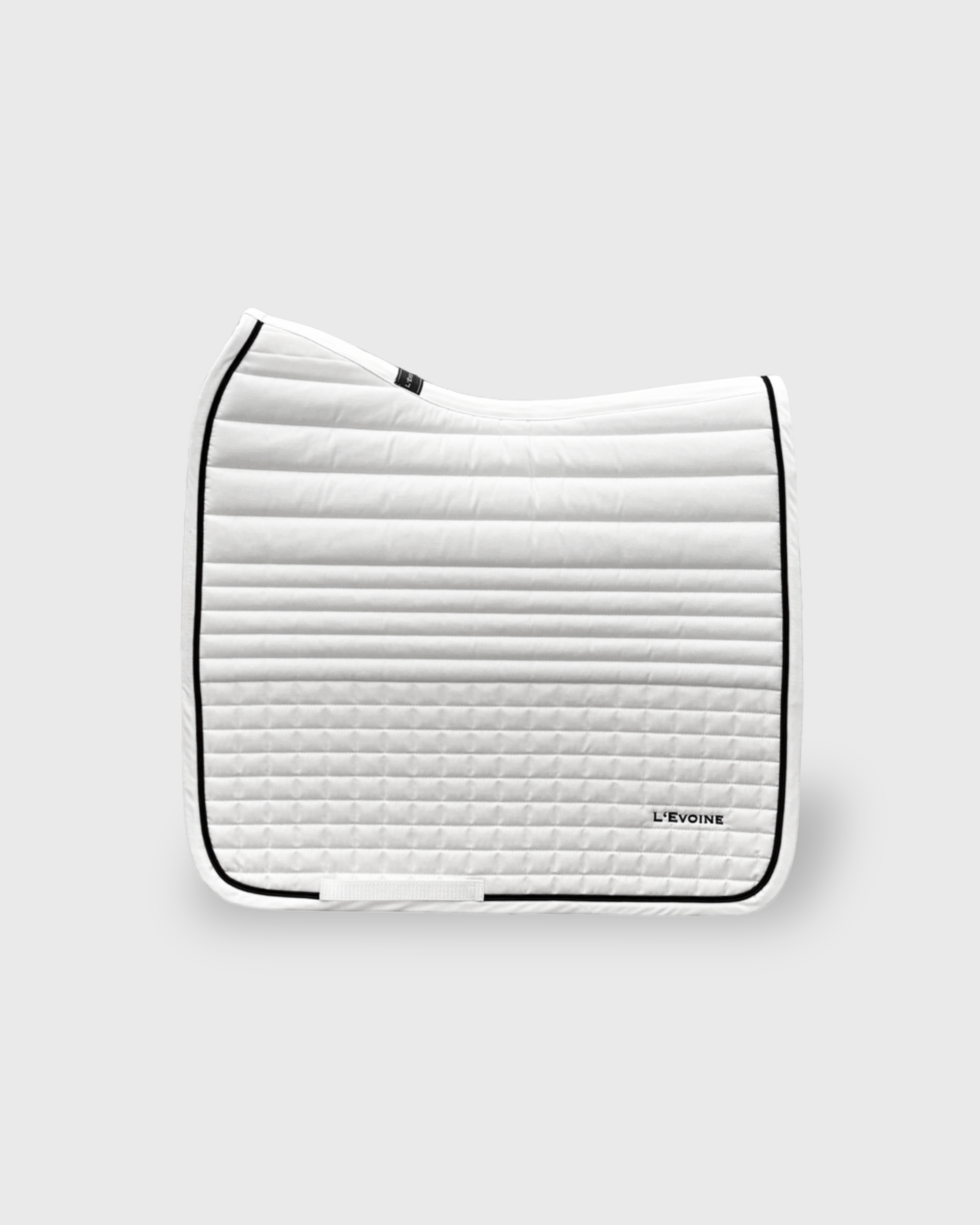 Dressurschabracke Turnier weiß