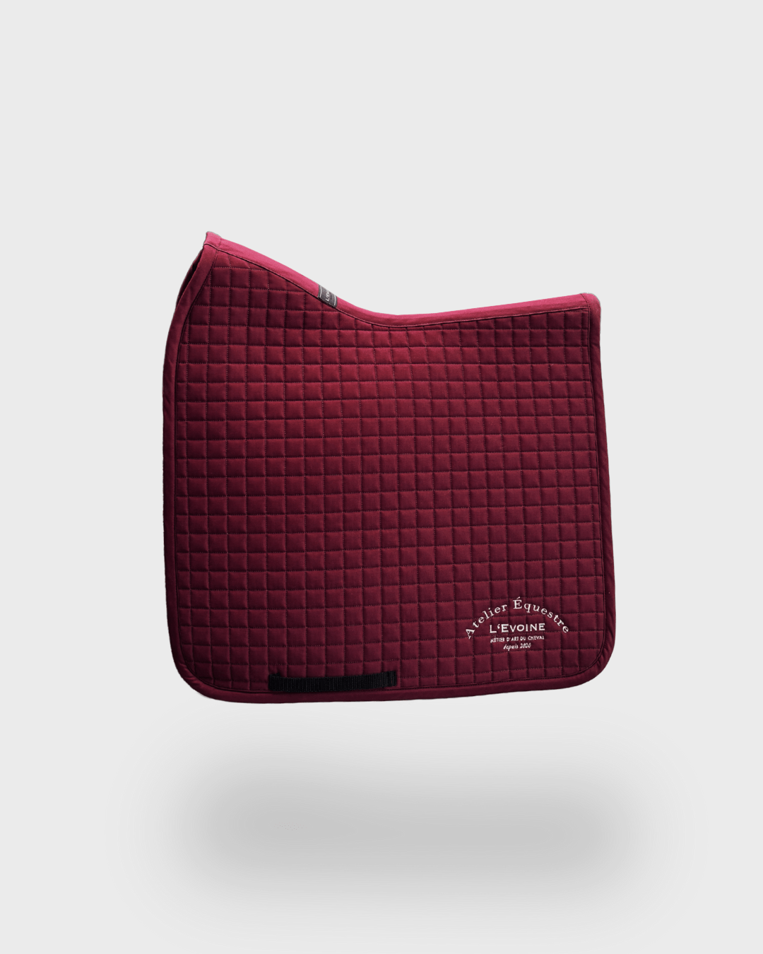 Dressur Schabracke Baumwolle - L'Evoine burgundy rot